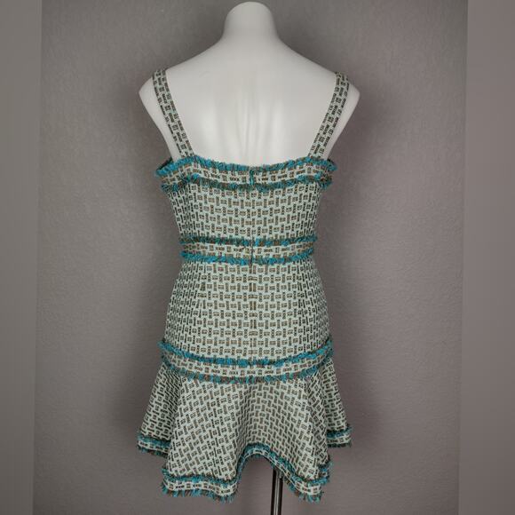 ALEXIS  Medalia Tweed Minidress - French Tweed Size Large - Picture 4 of 15